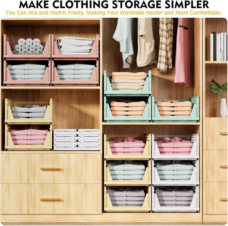 Stackable Closet Storage Basket – 5 Proven Ways to Transform Your Space Fast 3 Stackable Closet Storage Basket organization made easy. Discover how these modular baskets simplify storage, declutter your home, and upgrade closets with smart space-saving design.