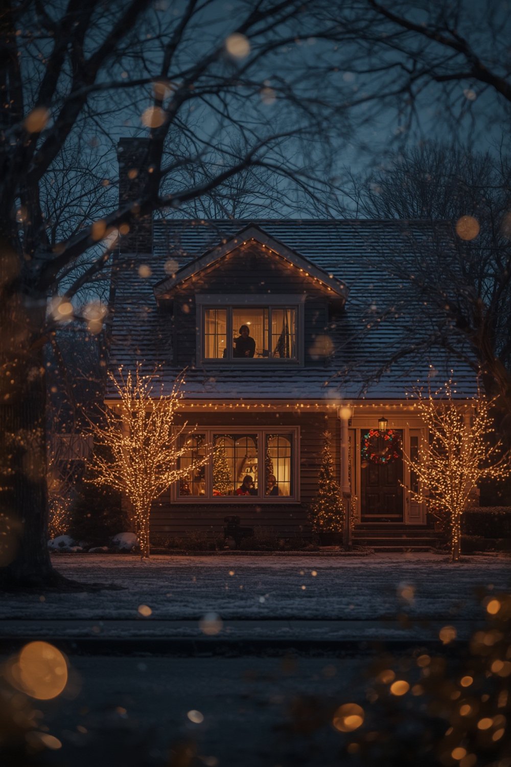 AI Christmas lights - Illustration 1