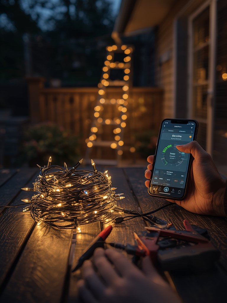 AI Christmas lights - Illustration 2