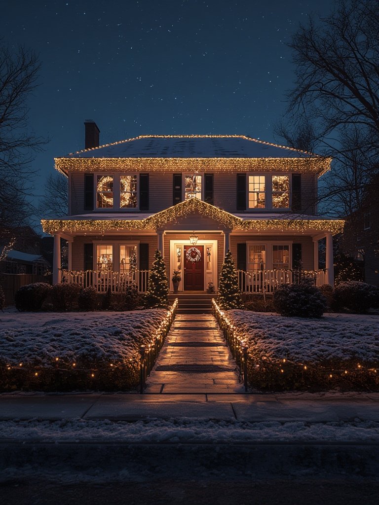 AI Christmas lights - Illustration 3