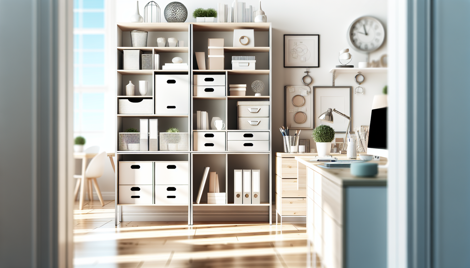 Home Office Storage Ideas – Powerful Home Depot Solutions for an Organized, Productive Workspace 1 Home office storage ideas using Home Depot shelves, cabinets, and organizers arranged in a modern workspace