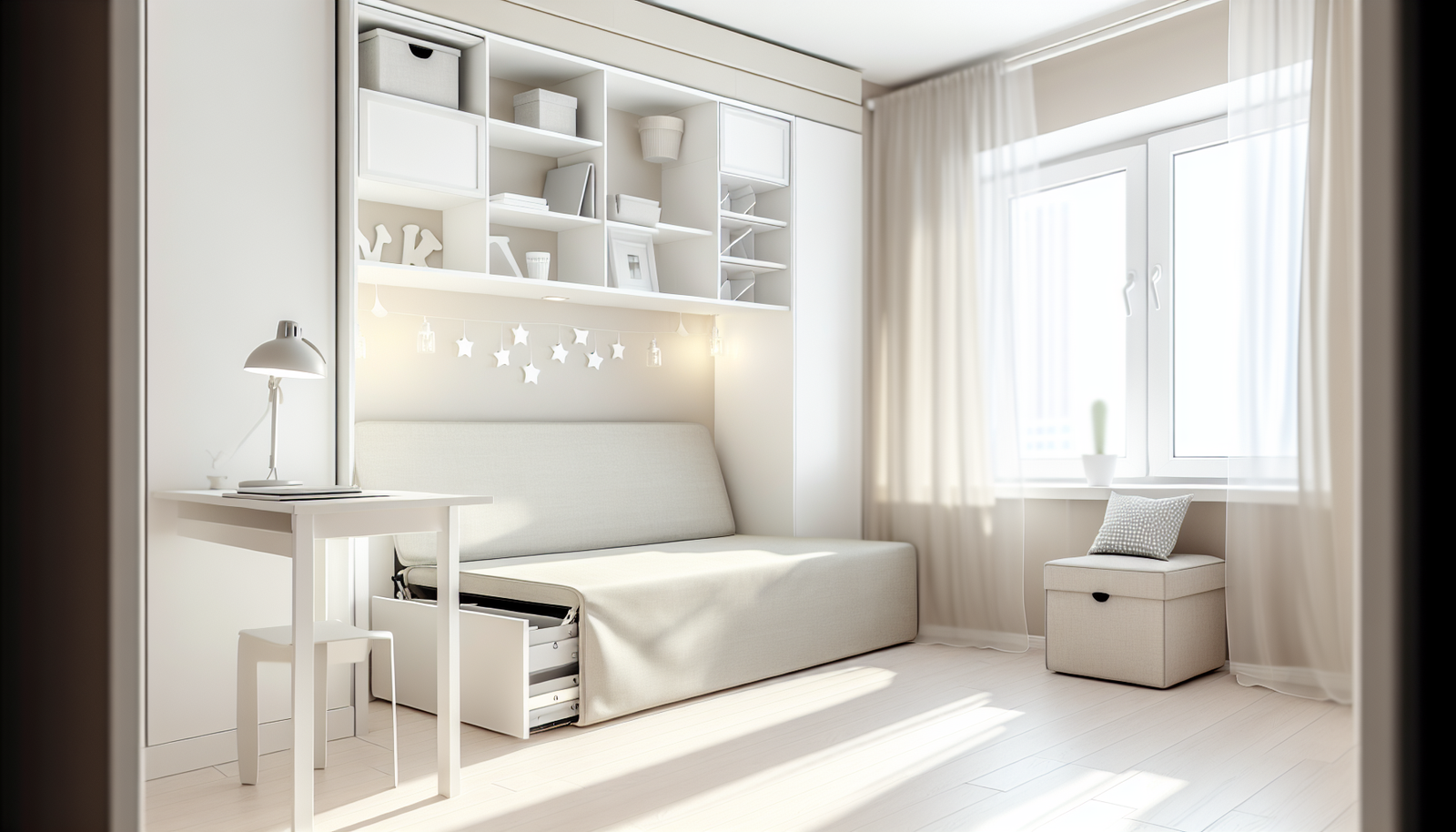 smart furniture for small spaces living room setup