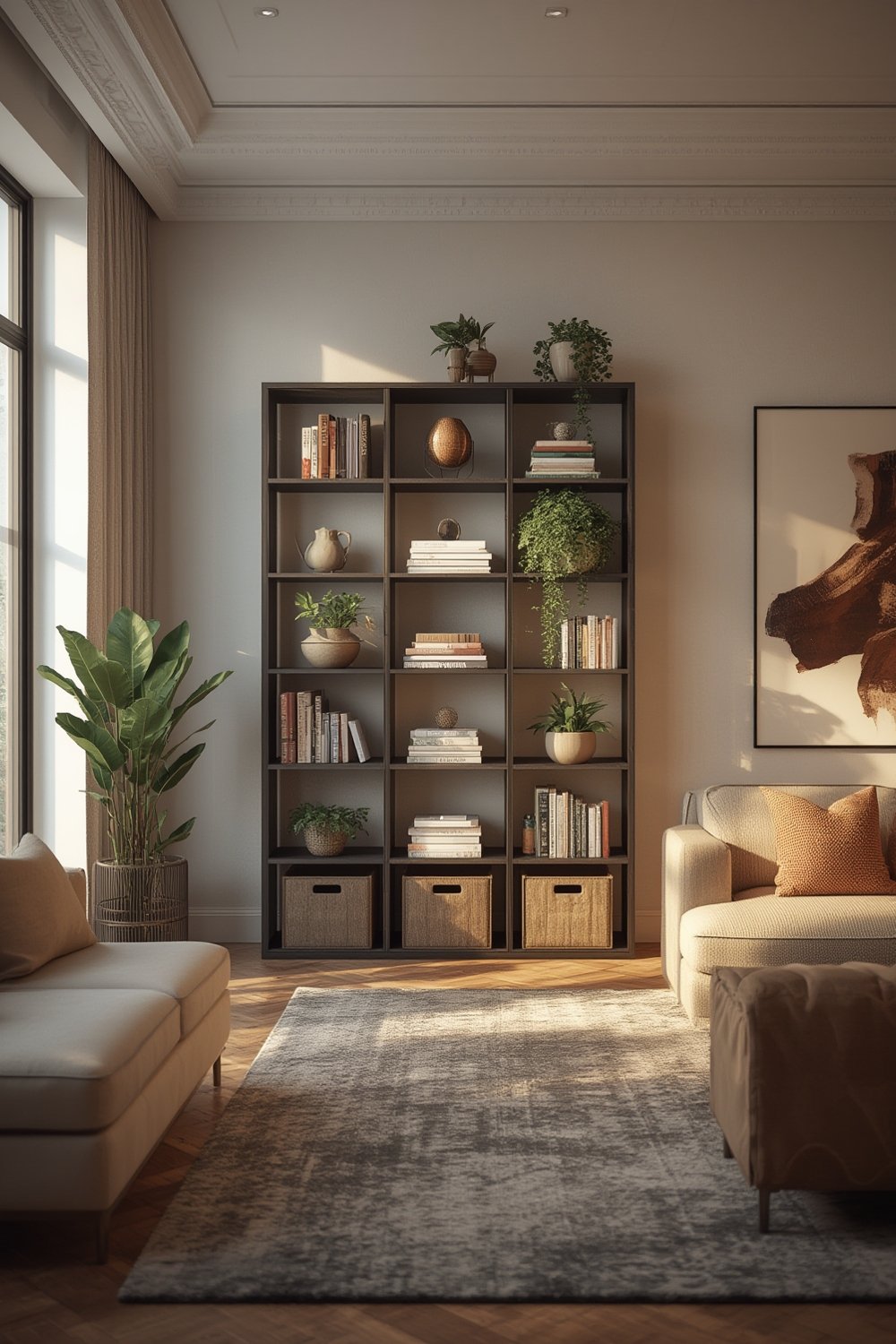 bookshelf organizer product view