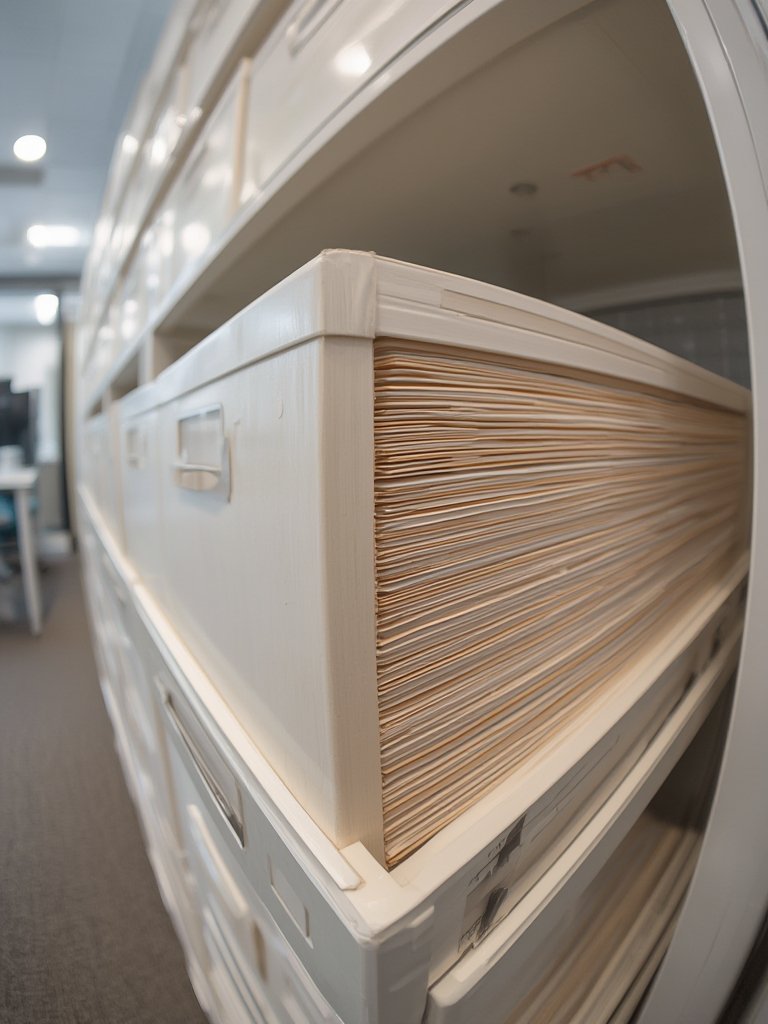 file boxes in action