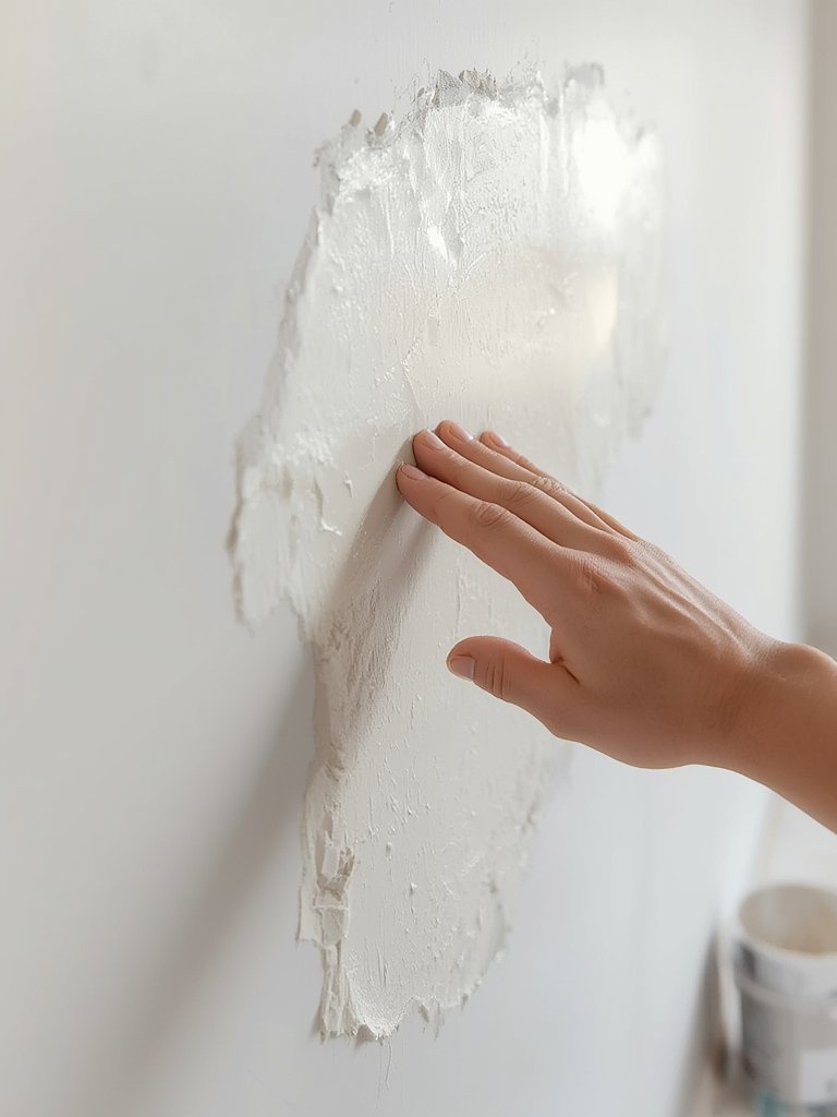 wall spackle in action