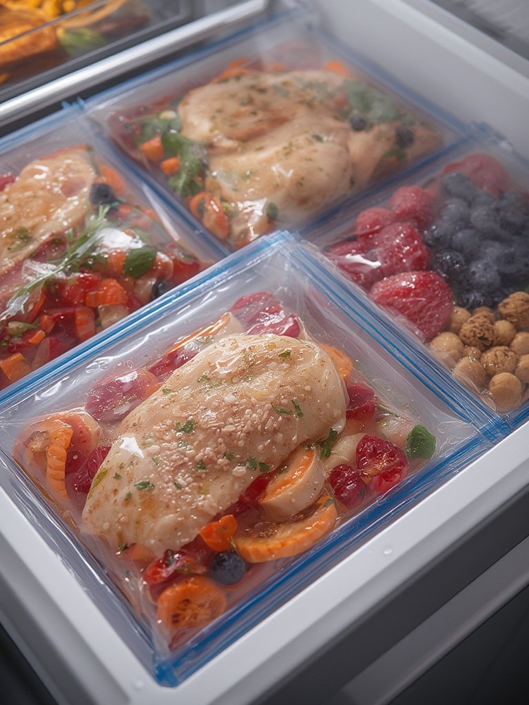 vacuum bags in action