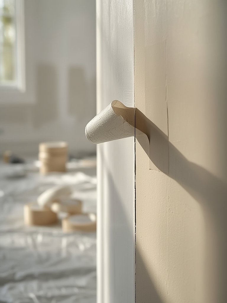 Masking tape in action