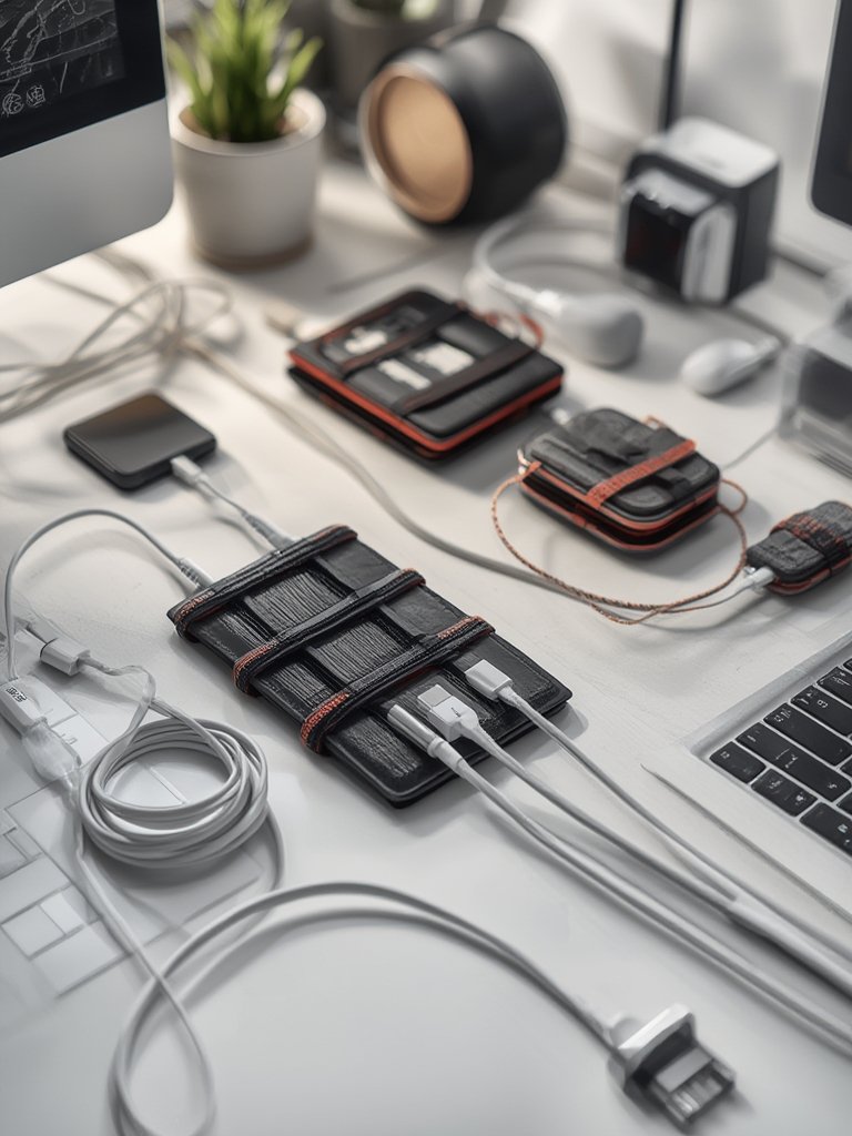 cable organizer in action