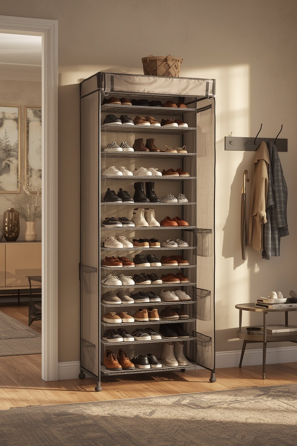 shoe rack product view