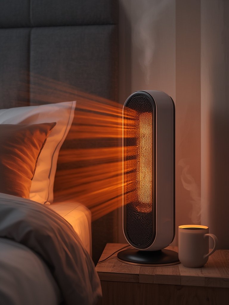 ceramic heater in action