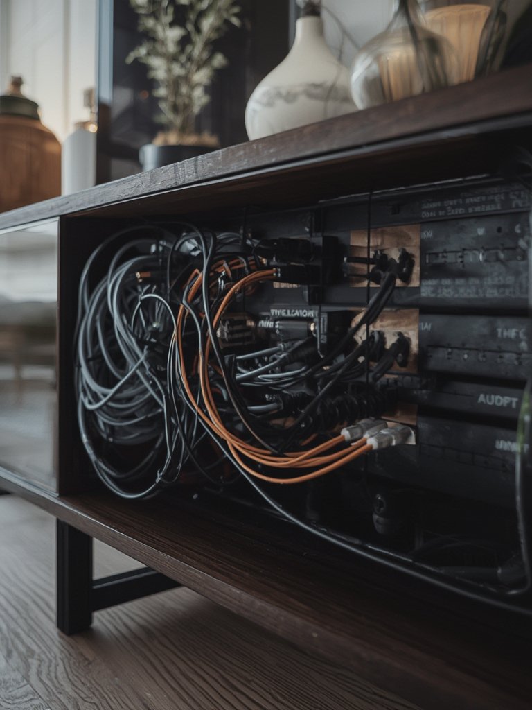 Cable ties in action